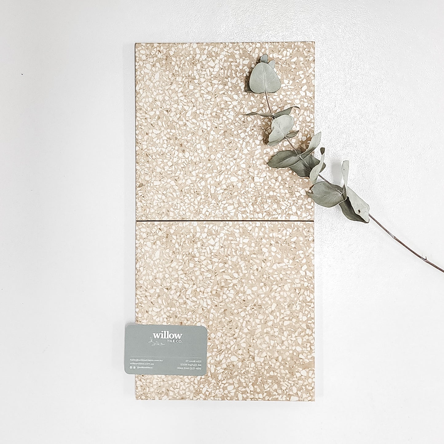 Terrazzo Style Beige Porcelain Tile