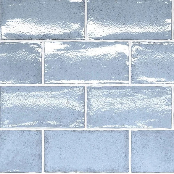 Dusty Blue Feature Tile - Square or Subway