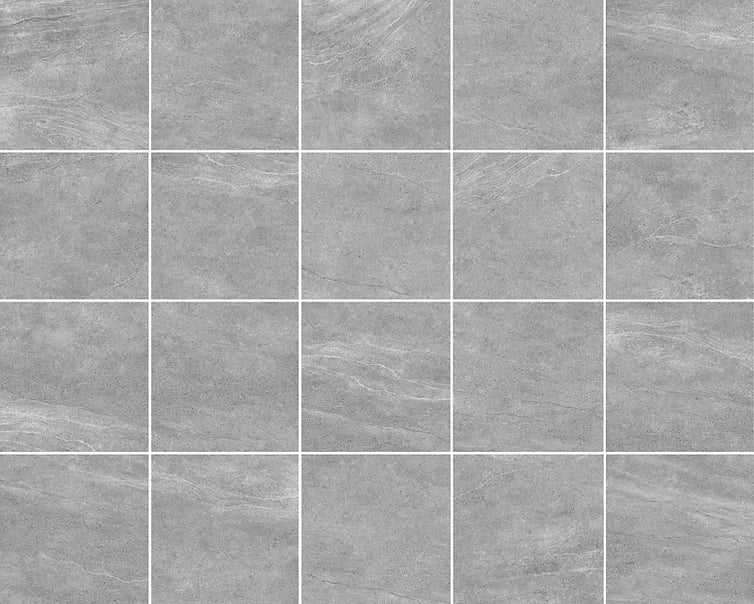 Marbled Dark Grey Rectified Tile